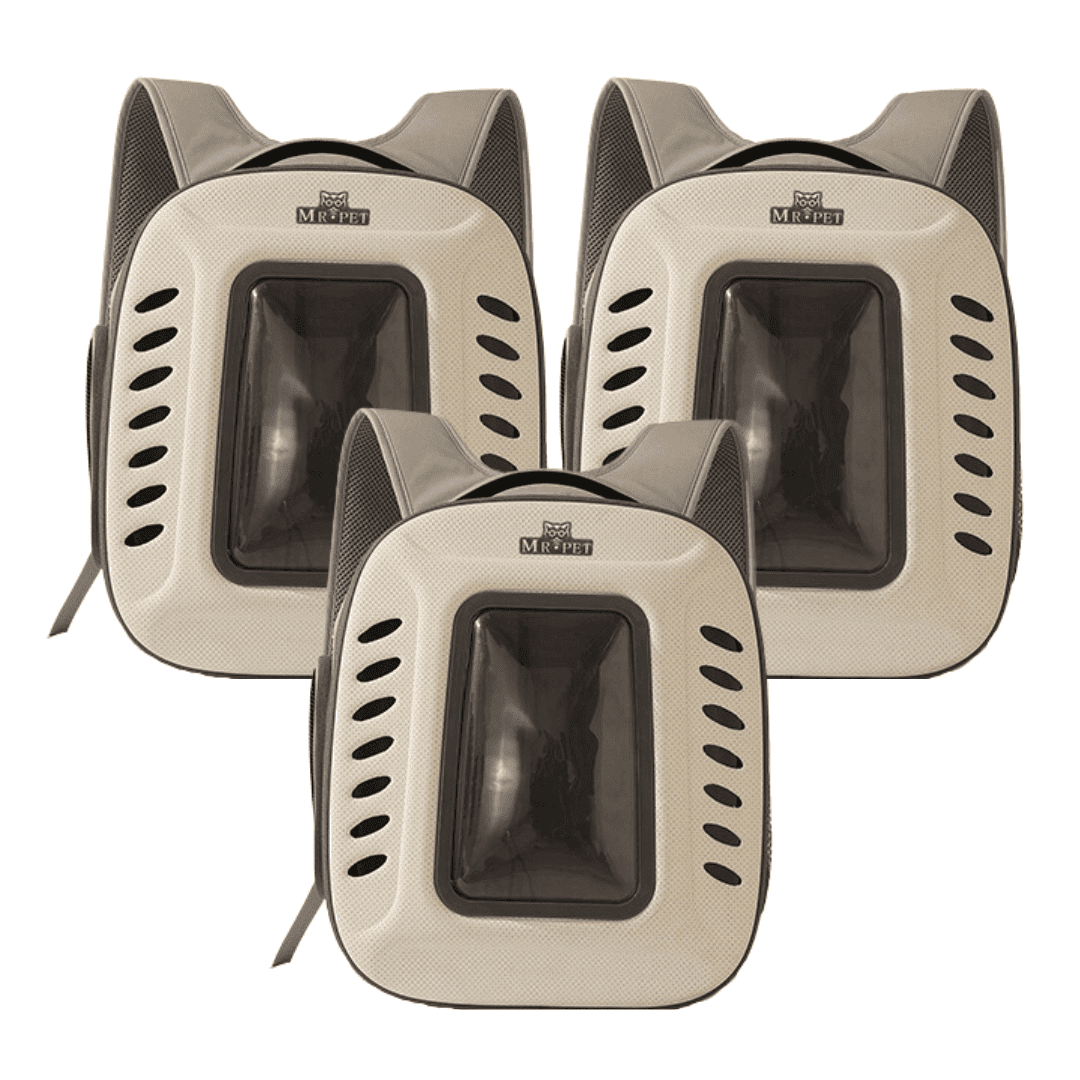 Foldable Cat Carrier Backpack Triple Bundle
